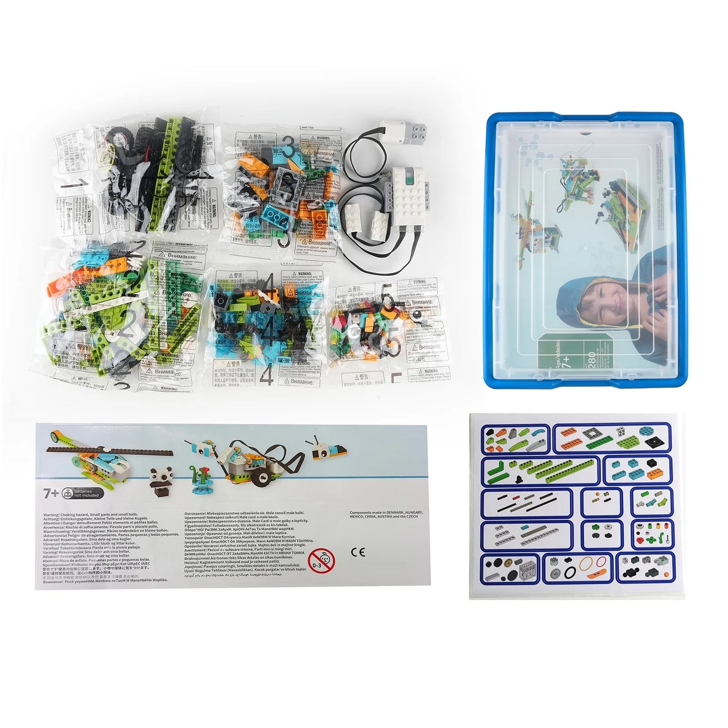 EXPROTAS Electronic Building Blocks 2.0 Programming Robot 45300 DIY Toy