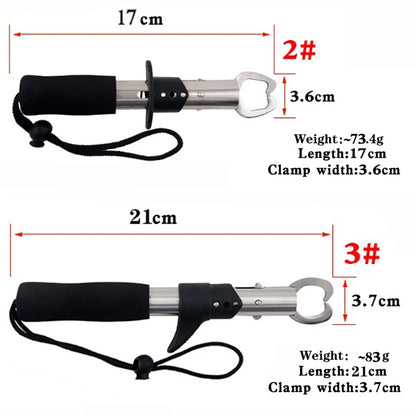Stainless Steel Pliers Fish Controller 21/17cm Lure Lip Grabber Fishing
