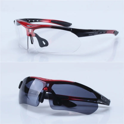 Photochromic Cycling Sunglasses Auto-Tint MTB Road Bike Eyewear Men Women Goggles