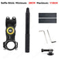 Selfie Stick Handlebar Mount for Insta360 X5 X3 X4 GoPro Hero 13–8 DJI Action