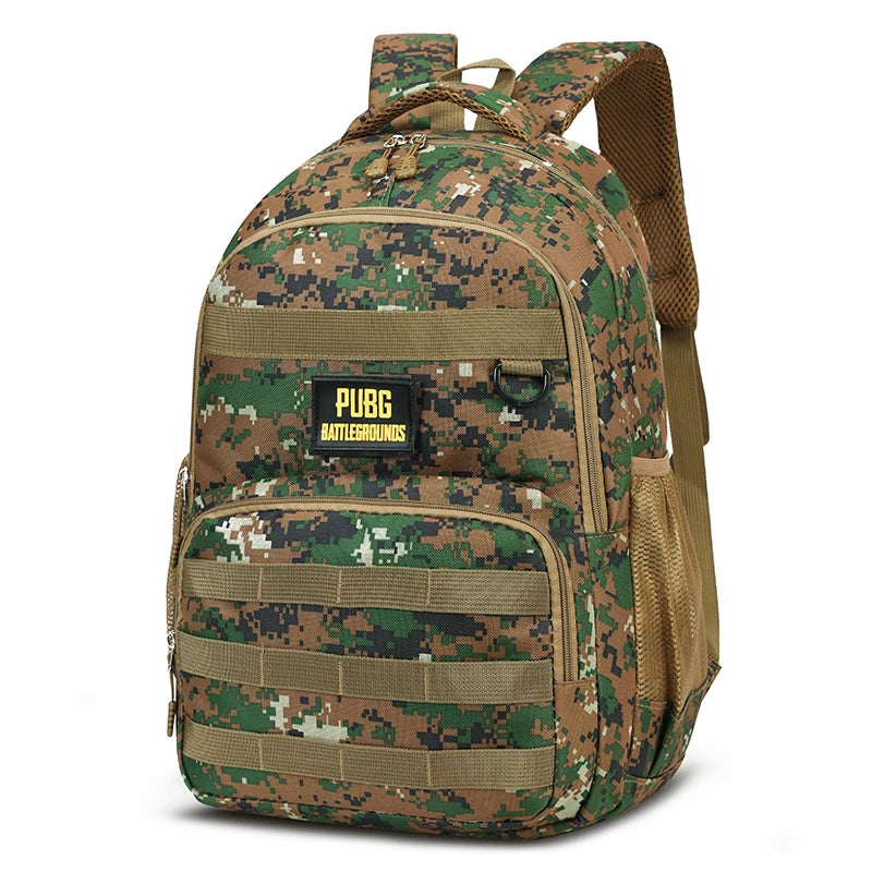 Large Capacity Tactical Backpack Camouflage Hiking Rucksack Outdoor Bag