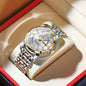 Poedagar Luxury Men's Watch Waterproof Quartz Luminous Date Stainless Steel