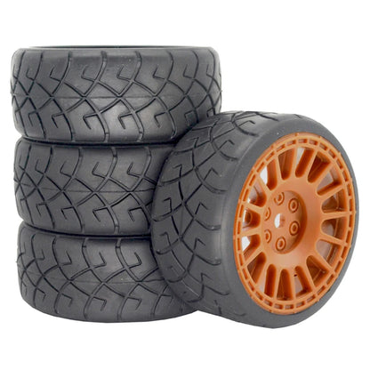 12mm Hex RC Wheels for 1/10 Rally Racing Car HSP HPI Tamiya Traxxas