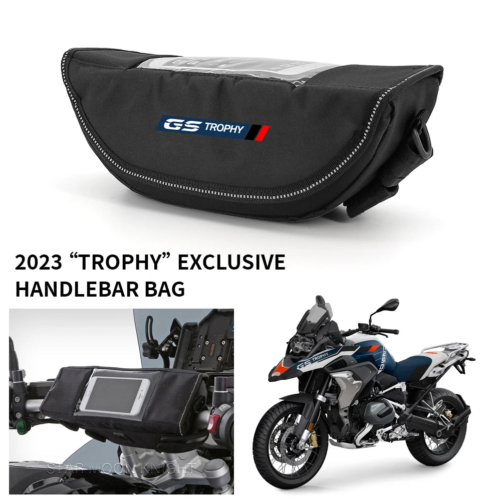 Waterproof Handlebar Tool Storage Bag for BMW R1250GS R1200GS F850GS F750GS