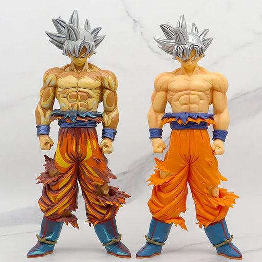 Dragon Ball Z Goku Ultra Instinct Figure Ultra Instinto Goku Action Figures 30CM PVC Statue Collection Model Toys Gifts-EXPROTAS