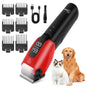 LED Low Noise Professional Pet Hair Clippers Electric Dog Trimmer Grooming