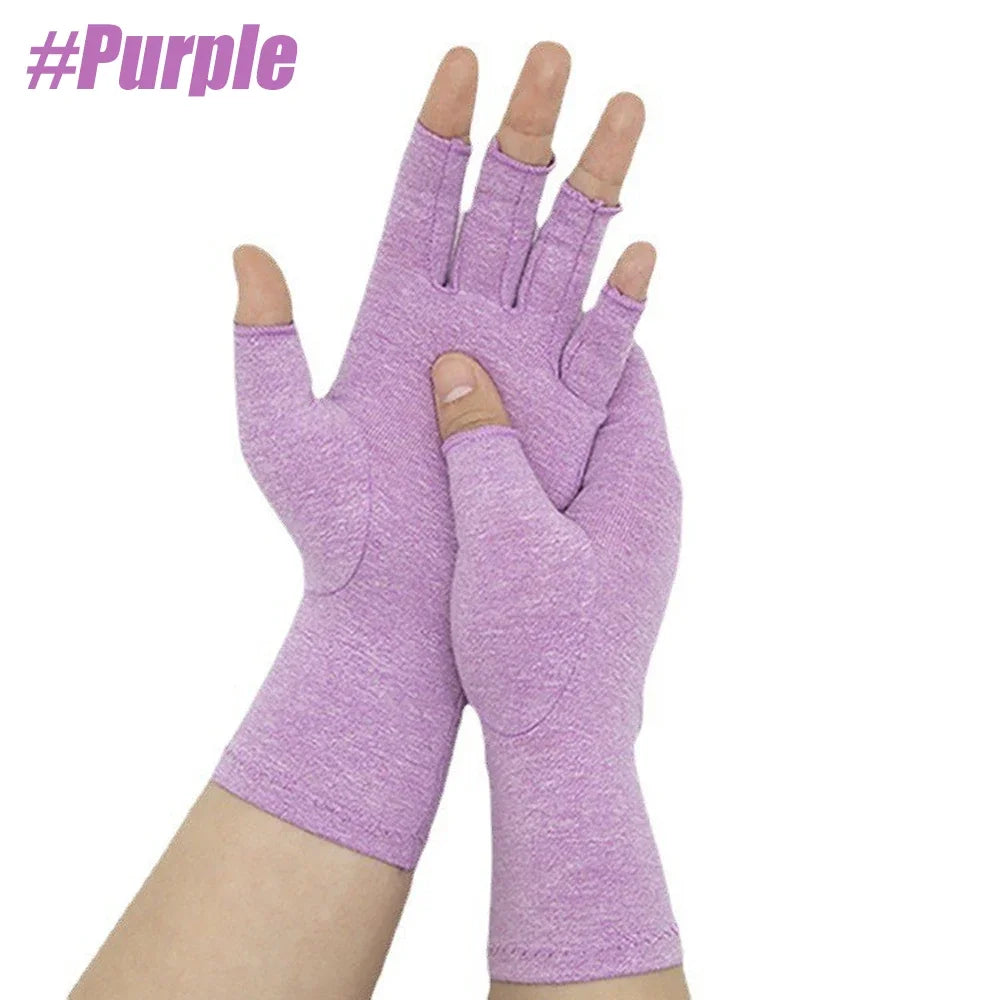 Arthritis Gloves Compression Fingerless Support Pain Relief for Men Women