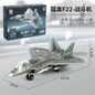 Military Building Blocks Fighter Aircraft A-10 F14 Model Toy for Boys