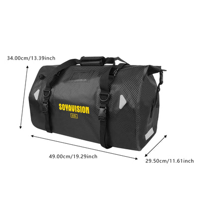 Universal Motorcycle Waterproof Tail Bags Back Seat Bags Cycling Camping Travel Bag Motorbike Scooter Sport Luggage Pack 66L 40L-EXPROTAS
