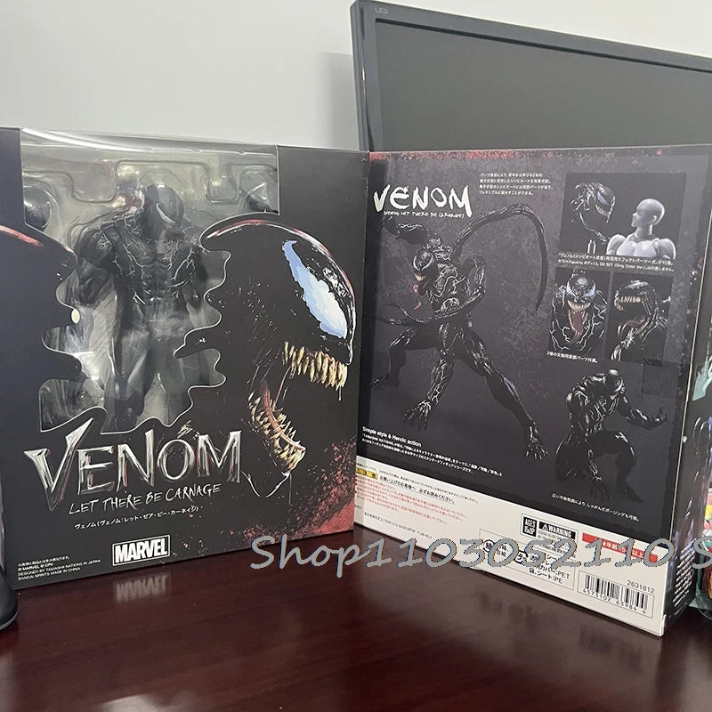 SHFiguarts Venom Red Venom Carnage Action Figure Shf Venom 2 Let There Be Carnage Anime Figure Model Toy Birthday Gifts Doll-EXPROTAS