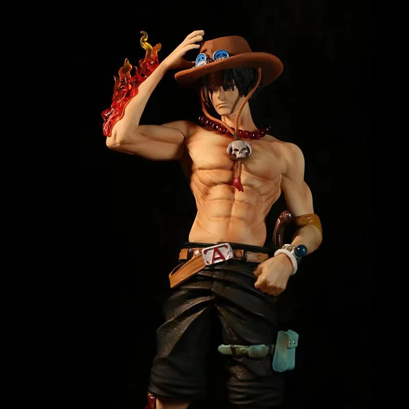 23cm Anime Ace Figure One Piece  Action Figurine PVC Collectible Statue Model Toys Gifts-EXPROTAS