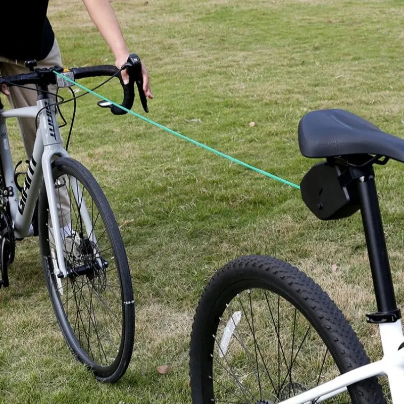 RRSKIT Bike Tow Rope MTB Road Bicycle Traction Strap for Kids & Adults
