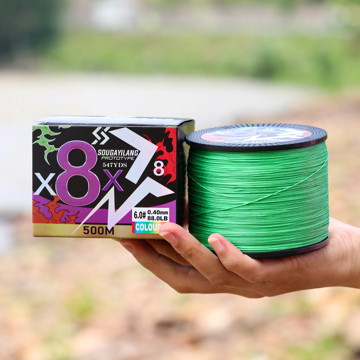 PE Braided Fishing Line Sougayilang 8-Strand 100m 300m Carp Multifilament