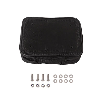 Universal Off-road Motorcycle Tool Bag Pouch Black For Honda XR CR XL For Yamaha Rear Fender Mudguard Toolkit Pack Storage Bags-EXPROTAS