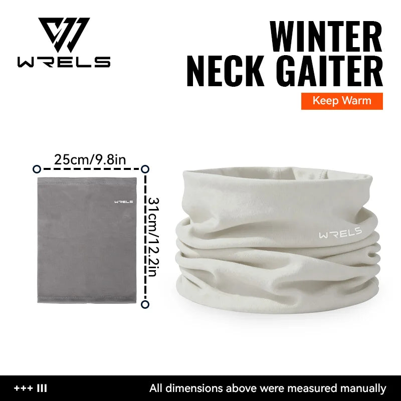 Winter Neck Gaiter Scarf Face Cover Fleece Windproof for Men Women