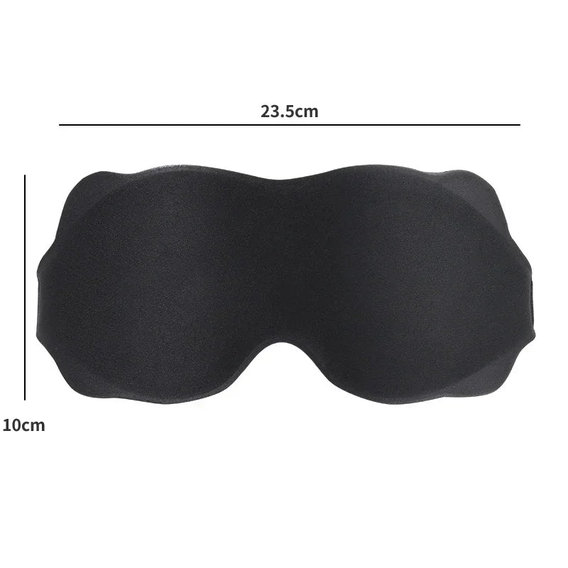 3D Block Out Light Eye Mask Soft Padded Sleep Cover for Travel