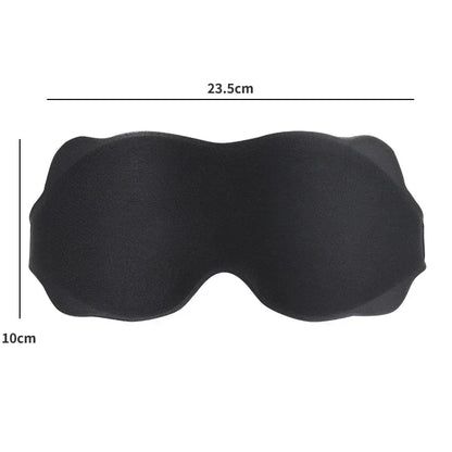 3D Block Out Light Eye Mask Soft Padded Sleep Cover for Travel
