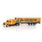 1Pcs Alloy Truck Model Diecast Toy Container Oil Tank Sliding Car Multi-color
