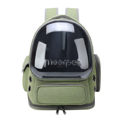 Transparent Pet Cat Carrier Bag Breathable Outdoor Travel Backpack for Small Dogs and Cats Eye Catching Pet Supplies