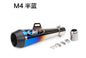 51MM Motorcycle Exhaust Pipe M4 Escape GP Moto Pot Muffler Slip on For Scooter Motocross Dirt Bike Moto 300cc 600cc 1000cc-EXPROTAS