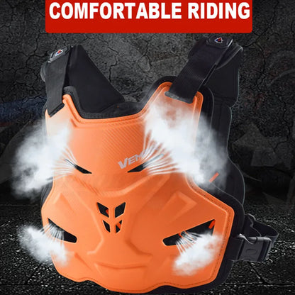 Vemar Off-road Motorcycle Body Armor Clothing Riding Racing Anti-Fall Motocross Chest Protector Hemp Rope Pattern Armor Men-EXPROTAS