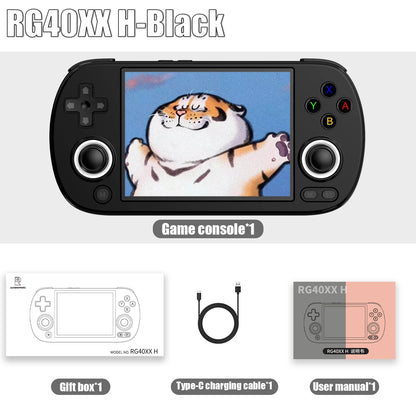ANBERNIC RG40XX H Console | 4.0" Handheld Game System 64 Bit IPS RGB 5K Games
