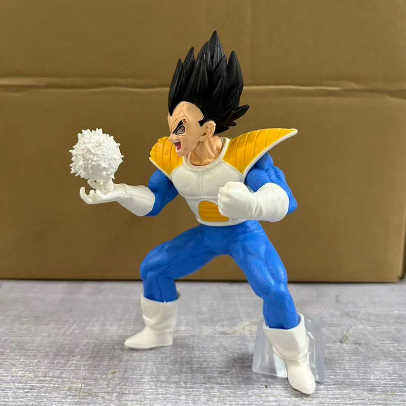 17cm Dragon Ball Z Vegeta Figure Artificial Moon PVC Anime Statue Model Toy