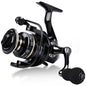 Spinning Fishing Reel Sougayilang 5.2:1 Gear Ratio Alloy Spool Carp Fishing