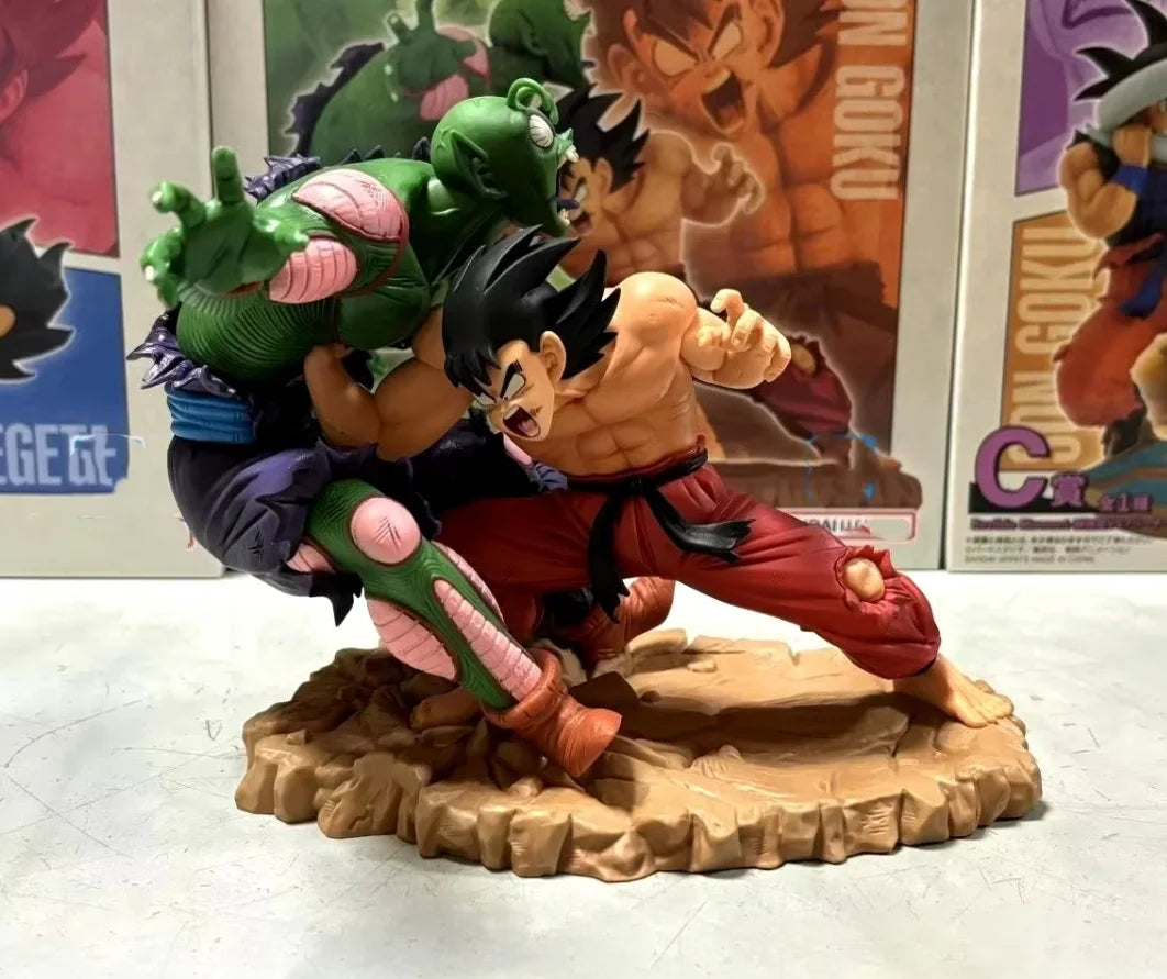 Dragon Ball Z Figure Gk Son Goku Vs Piccolo Figure Ichiban Kuji Anime Figure Anime Action Gk Statue Decor Figurine Toy Xmas Gift-EXPROTAS