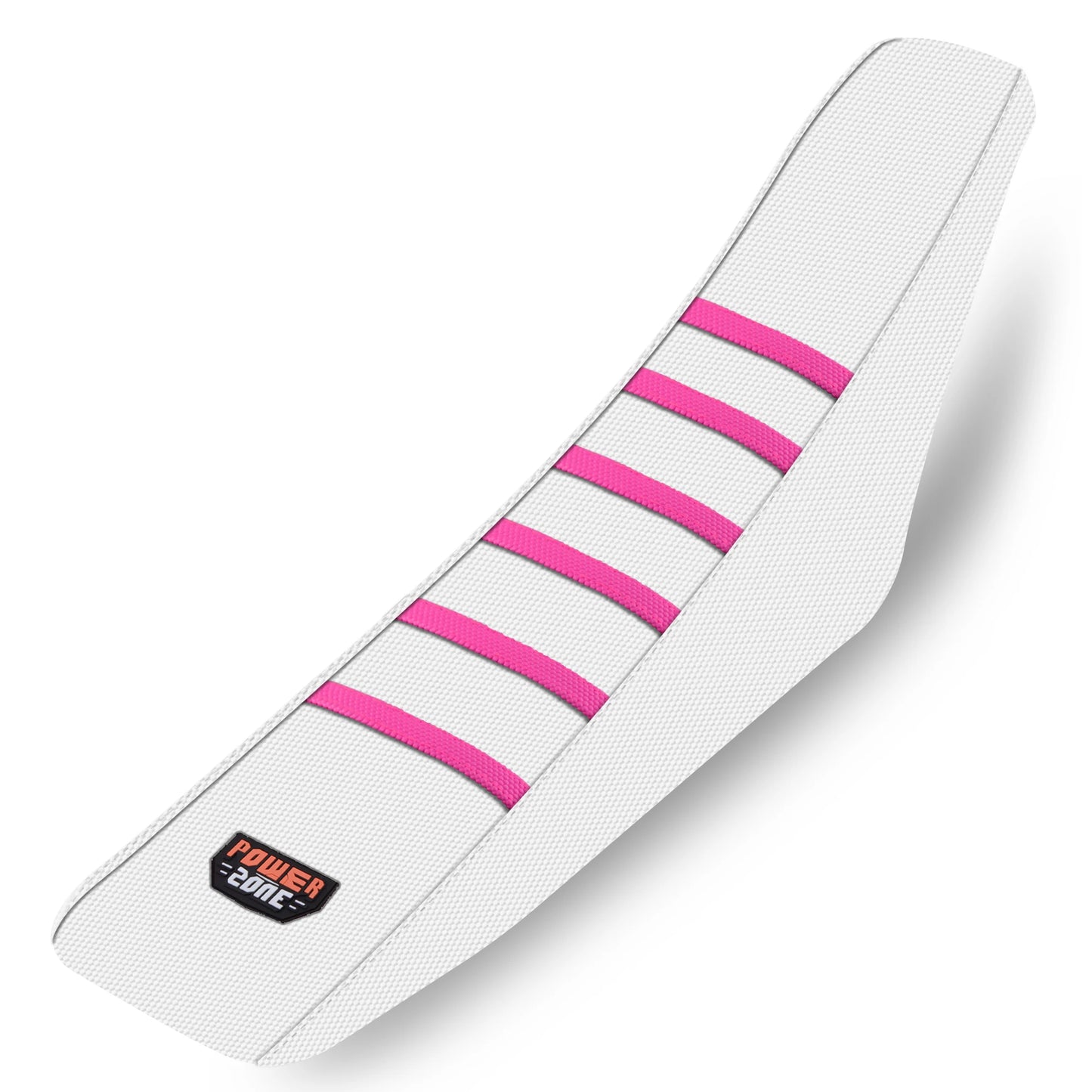 White Ribbed Waterproof Anti-Slip Seat Cover by Powerzone for SXF EXC KXF CRF