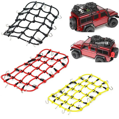 Elastic Luggage Net for 1/10 RC Crawler SCX10 TRX-4 D90 Accessories