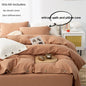 3pcs Double Duvet Cover King Size 100% Cotton Bedding Quilt Covers 220x240