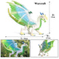 Oenux Fantasy Creature PVC Figure Dragon Phoenix Dinosaur Animal Model - EXPROTAS
