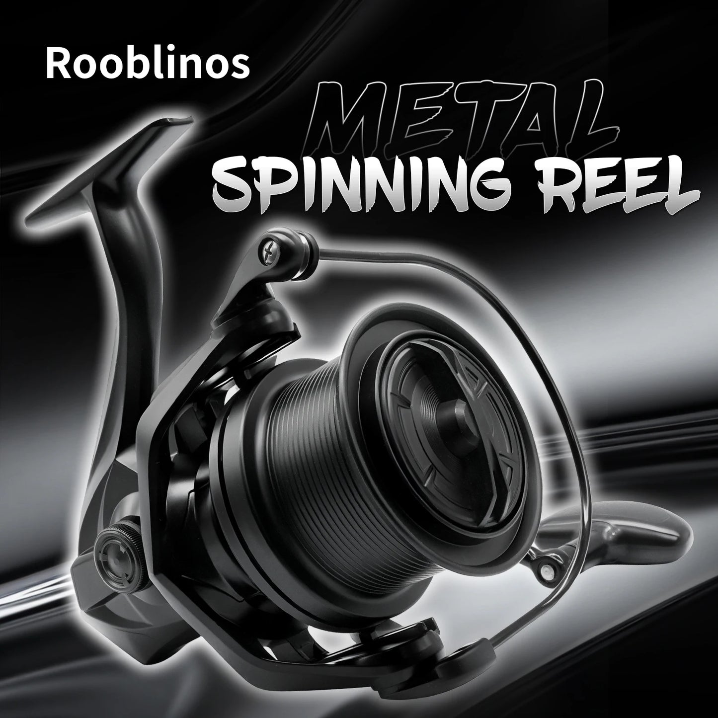 Spinning Wheel Fishing Reel 8000-14000 Series 17+1BB 4.8:1 Aluminum Alloy