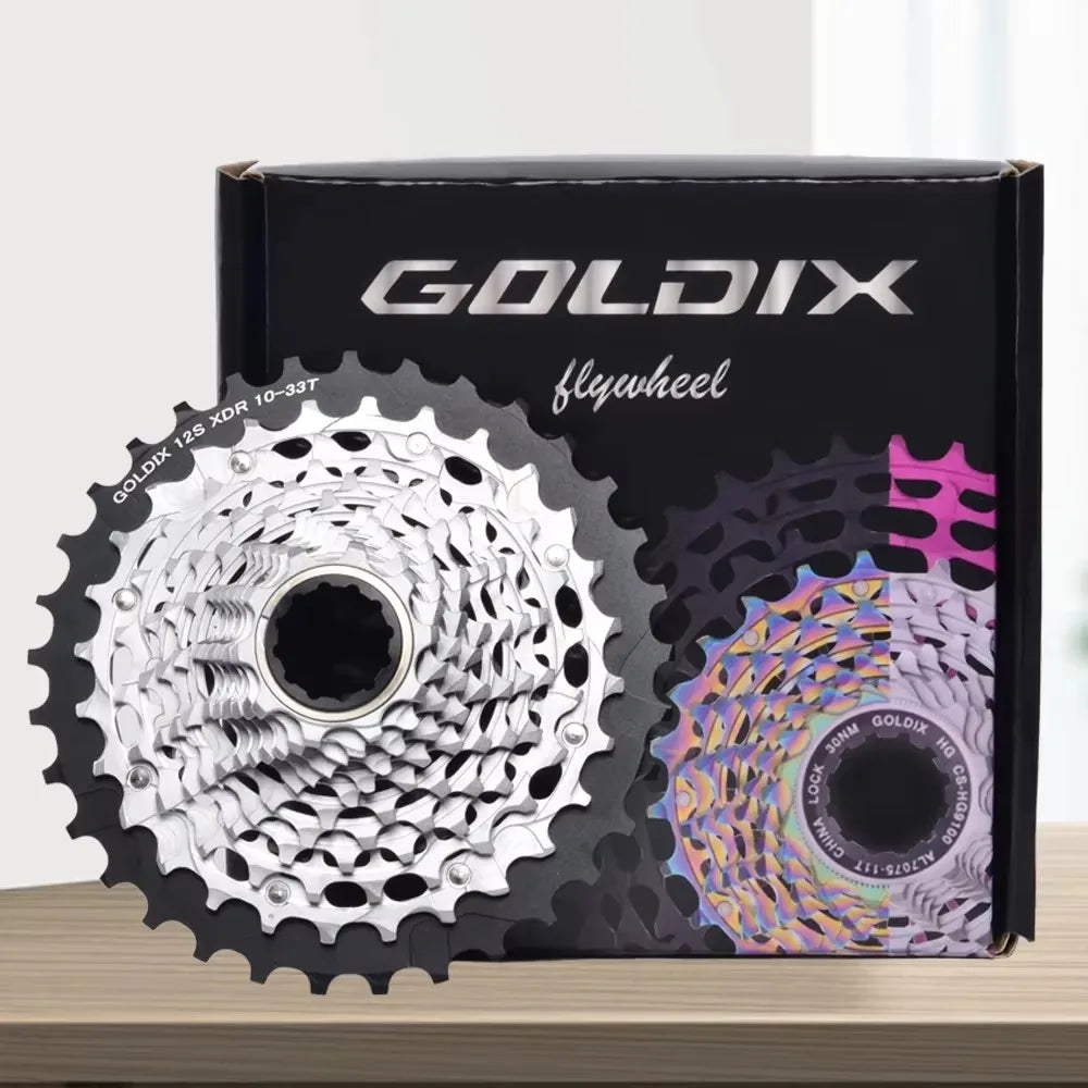 GOLDIX XDR 12 Speed Road Cassette Ultralight K7 for SRAM Electronic - EXPROTAS