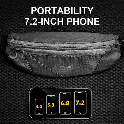 Waterproof Running Waist Bag for Men Women Marathon Sport Belt Pack