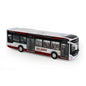 Sliding Sound Light Bus Model Alloy Toy for Kids Christmas Gift