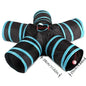Wear-resistant Cat Play Tunnel Foldable Pet Animal Tunnels with Crinkle Playing Toy for Cats Guinea Pig Rabbits Funny Cat Supply