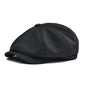 Men's Flat Ivy Cabbie Newsboy Cap Retro Casual Driving Hat Beret