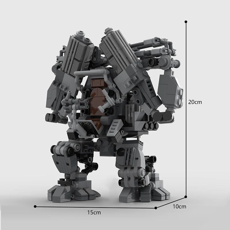 Building Blocks Deformation Robot Mecha Bricks Construction Toy Set