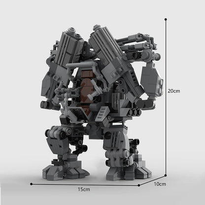 Building Blocks Deformation Robot Mecha Bricks Construction Toy Set