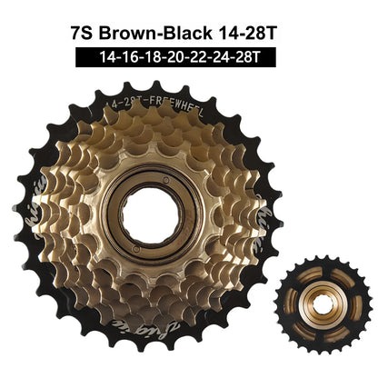 Threaded Bicycle Freewheel 7/8/9/10 Speed 13-28T 14-28T 13-32T