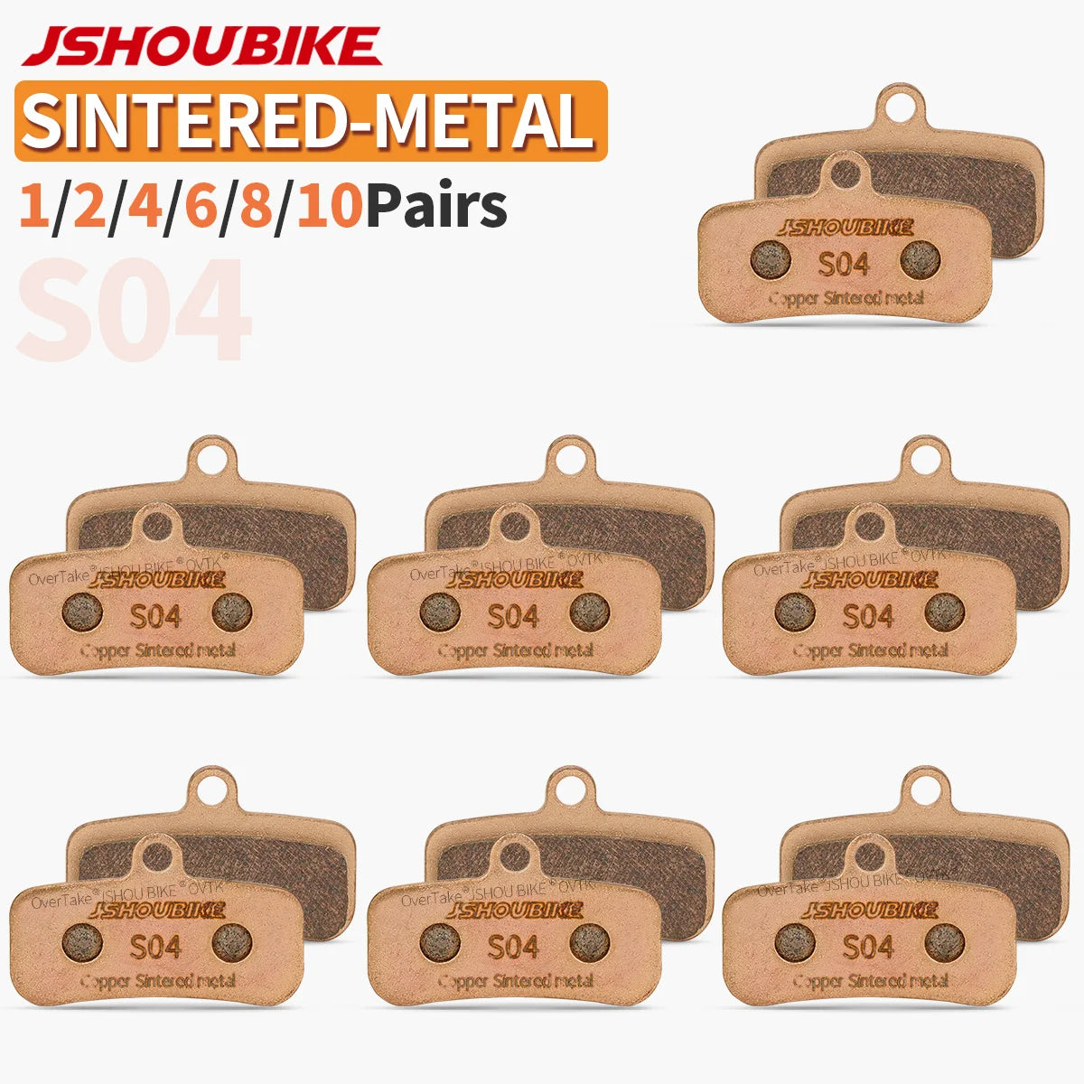 Sintered Metal Brake Pads for Sur-Ron Talaria Shimano ZEE M810 MT420 M9120