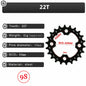MTB Bike Chainring BUCKLOS 104BCD 64BCD 9/10 Speed SRAM SLX XT