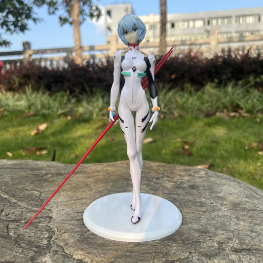 22cm Evangelion Rei Ayanami Anime Figure Doll Toy Gift for Kids Girls