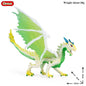 Oenux Fantasy Animal PVC Figure Dragon Dinosaur Golem Turtle Bull Orangutan - EXPROTAS