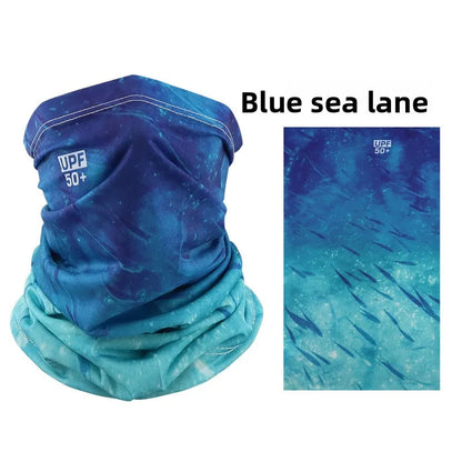 Sun Protection Mask Ice Silk Neck Gaiter Breathable Cycling Fishing Scarf