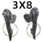 MicroNEW Road Bike Shifter 3x7 3x8 3x9 3x10 Speed Brake Levers Bicycle 2x7 2x8 2x9 2x10 Speed Front Derailleur For Shimano-EXPROTAS