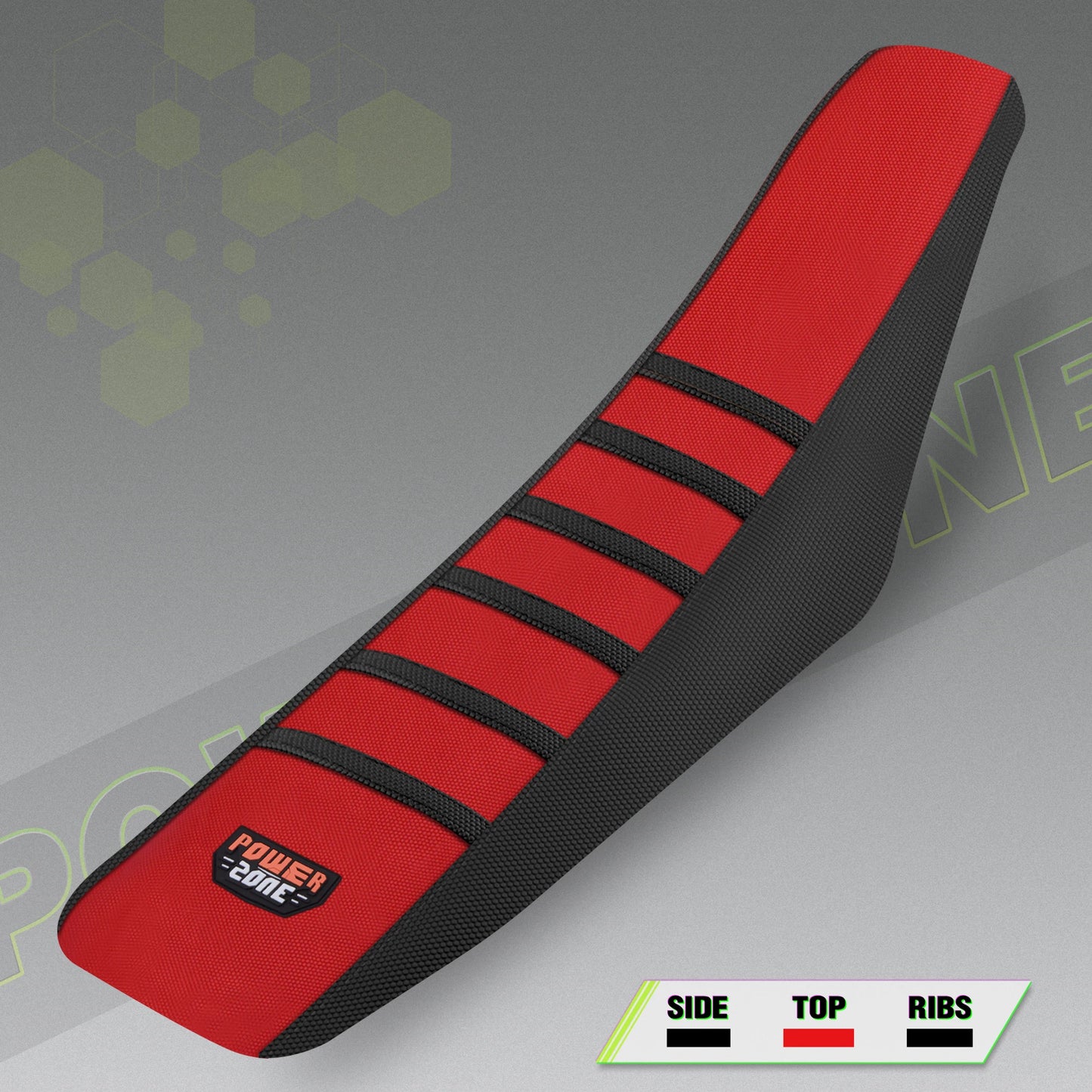 Motorcycle Seat Cover | Waterproof Ribbed Non-Slip Cushion for SXF CRF WR YZF