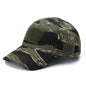 2Pcs Camouflage Baseball Cap Breathable Sun Hat Outdoor Hunting Fishing